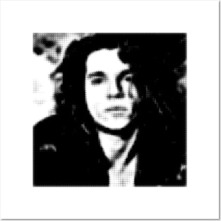 Michael Hutchence / Minimalist Graphic Artwork Design Posters and Art